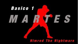 Rutina de artes marciales dia MARTES basico 1   Entrenamiento Nimrod The Nightmare [upl. by Ecire977]