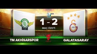 TM Akhisarspor 1  2 Galatasaray  ZTK Yarı Final İlk Maç Özeti [upl. by Yrian]