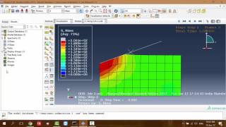 abaqus tutorial for beginner Nanoindentation part1 [upl. by Etteragram990]