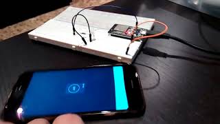 Esp32  Blynk  Wifi Led onoff test [upl. by Nylirem720]