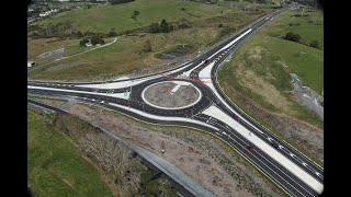 Ara Tūhono – Pūhoi to Warkworth Project Flyover March 2023 [upl. by Aneeled]