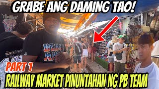 PB TEAM PINUNTAHAN ANG MARKET NA DAANAN MG TREN SA THAILAND‼️ [upl. by Akehs]