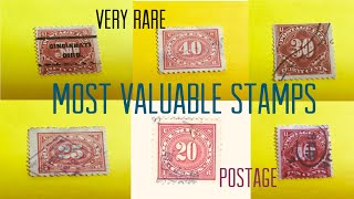 Postage Due most valuable josershina in world stamps collection [upl. by Oad]