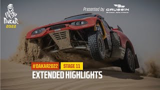 Extended highlights of the day presented by Gaussin  Stage 11  Dakar2022 [upl. by Elad]