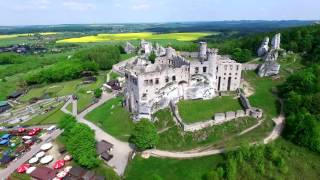 Zamek Ogrodzieniec  Ogrodzieniec Castle Poland 1 [upl. by Gracia841]