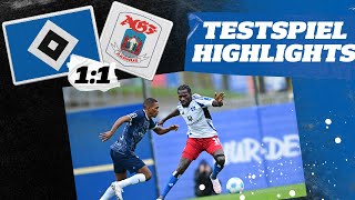 HIGHLIGHTS HSV VS AARHUS GF  TestspielHighlights [upl. by Kurman905]