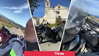 Part Three Sardinia Road trip  October 2021 with Suzuki V Strom 1000 and BMW 1250 GSA [upl. by Moulton]