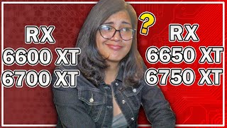 RX 66006700 XT VS RX 66506750 XT ¿Cual deberias comprar Mi opinion [upl. by Schnabel]