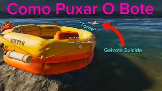 Como Puxar O Bote No Stranded Deep [upl. by Ellette561]