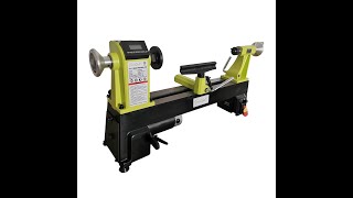 FORESTWEST 12quotx18quot 34HP Wood Lathe Testing  Wood Working  Wood turning [upl. by Arad740]