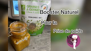 BOOSTER NATUREL POUR GROSSIR وصفة لزيادة الوزن [upl. by Freed]