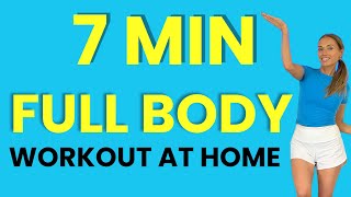 7 Minute  Full Body Workout at Home [upl. by Ahsropal]