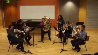 Danza quotImpromptuquot  Luis Miranda Yuisa Brass Quintet [upl. by Nivlac134]