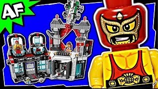 Lego Movie LORD BUSINESS EVIL LAIR 70809 Animated Building Review [upl. by Oam]