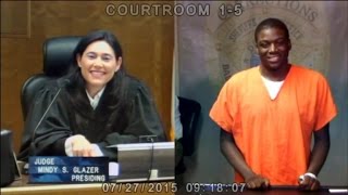 Judge Recognizes Another Defendant in Her Courtroom [upl. by Yemaj]