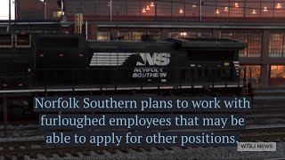 Norfolk Southern furloughs employees at Juniata Locomotive Shop [upl. by Halivah]