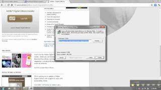 Install Adobe Digital Editions on a PC Windows XP Vista or 7 [upl. by Ahseined]