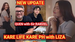 lizquen Update Liza Soberano with Kare Life Sir Ranvel sons Bday with Enrique Gil [upl. by Urbani]