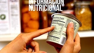 Cómo leer las etiquetas de información nutricional [upl. by Clarhe627]