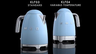 SMEG Elkedler KLF03 amp KLF04 [upl. by Norward]