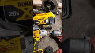 dewalt dcf900 vs milwaukee 2767 impact wrench [upl. by Esinart]