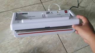 Review dan Cara Penggunaan Vacuum Sealer Manual Powerpack DZ 280 SE [upl. by Gawain]