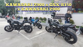 Marilaque Ride  Suzuki GSXR150  Kawasaki Z900 RS [upl. by Nwahsak]