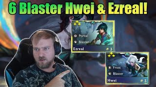 Blaster Reroll Works Hwei amp Ezreal Reroll  TFT Set 12 Ranked [upl. by Thgiwd]