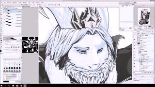 Undertale Asgore  Speedpaint [upl. by Shani]