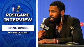 Kyrie Irving Game 2 Postgame Interview  Celtics vs Mavericks NBA Finals [upl. by Wyndham]