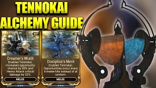 How To Farm All New Tennokai Melee Mods Warframe Alchemy Mission Guide [upl. by Thgiwd208]