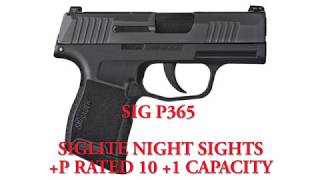 SIG SAUER P365 9MM MICRO COMPACT HI CAP QUICK PREVIEW [upl. by Yssirk435]