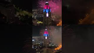 Fireworks Columbus Ohio Leveque Tower [upl. by Sorac]