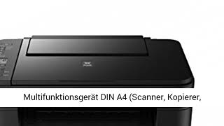 Canon PIXMA TS3150 Drucker Farbtintenstrahl Multifunktionsgerät DIN A4 [upl. by Ahsimed]