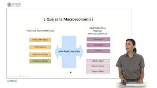 ¿Qué es la macroeconomía   UPV [upl. by Nick]