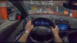 DS 7 Crossback Night  4K POV Test Drive 182 Joe Black [upl. by Tooley]