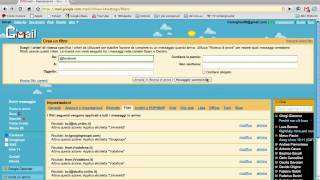 Tutorial Come creare etichette e filtri su Gmail [upl. by Merwyn822]