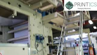 VIDEO PRINTICS U32061117 CARINT CARGRAF SLP 1508FLEXO CID 7 COLOR FLEXO PRINTER [upl. by Ipoillak]