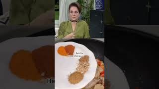 😲Bushra Ansari k father ne pakwaya karely mein chiken  chicken Karela recipeshorts​ youtubeshorts [upl. by Tnias370]