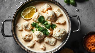 White korma recipe Areeshaskitcheno8l [upl. by Eynobe]