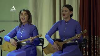 Abkhazian female folk instrumentalist ensemble Gunda Азамат [upl. by Acirfa708]