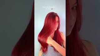 Finalizador de Pontas com Coco 🥥 cabelo vermelho impecável 🐚❤️‍🔥 [upl. by Triny]