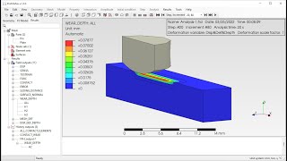 PrePoMax amp CalculiX  Wear analysis [upl. by Annmarie376]