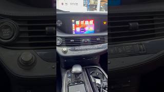 carplay integration inside Lexus ls500 [upl. by Booze]