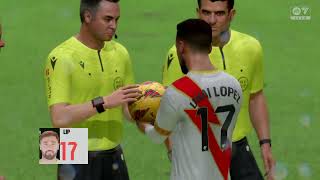 🇪🇸 Rayo Vallecano vs Osasuna 🇪🇸  Spanish La Liga EA Sports 2024Week 52DO TIEMPO EA SPORTS FC 24 [upl. by Aicilanna]