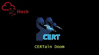 CERTain Doom TryHackMe Walkthrough  Hard [upl. by Nilrev]