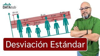 Desviación Estándar  Explicado sencillamente en 5 min [upl. by Atiuqcir]