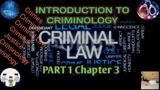 Introduction to Criminology Chapter 3 Part 1 Basic Theories on Crime CuasationEtiology of Crime [upl. by Aborn208]