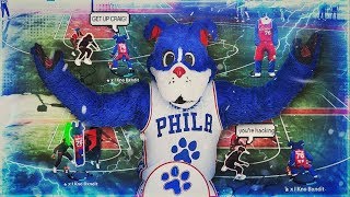 ISOING With A Mascot  First Time Using A Mascot On NBA 2K19 [upl. by Kally82]