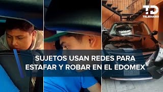 Estafas en Facebook Criminales citan a víctimas para venta de auto y les roban 150 mil pesos [upl. by Allen]